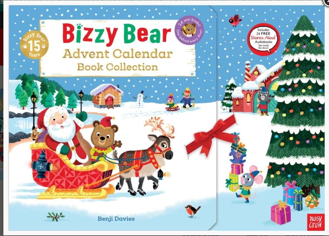 Bizzy Bear Advent Calendar Book Collection (24冊合售)