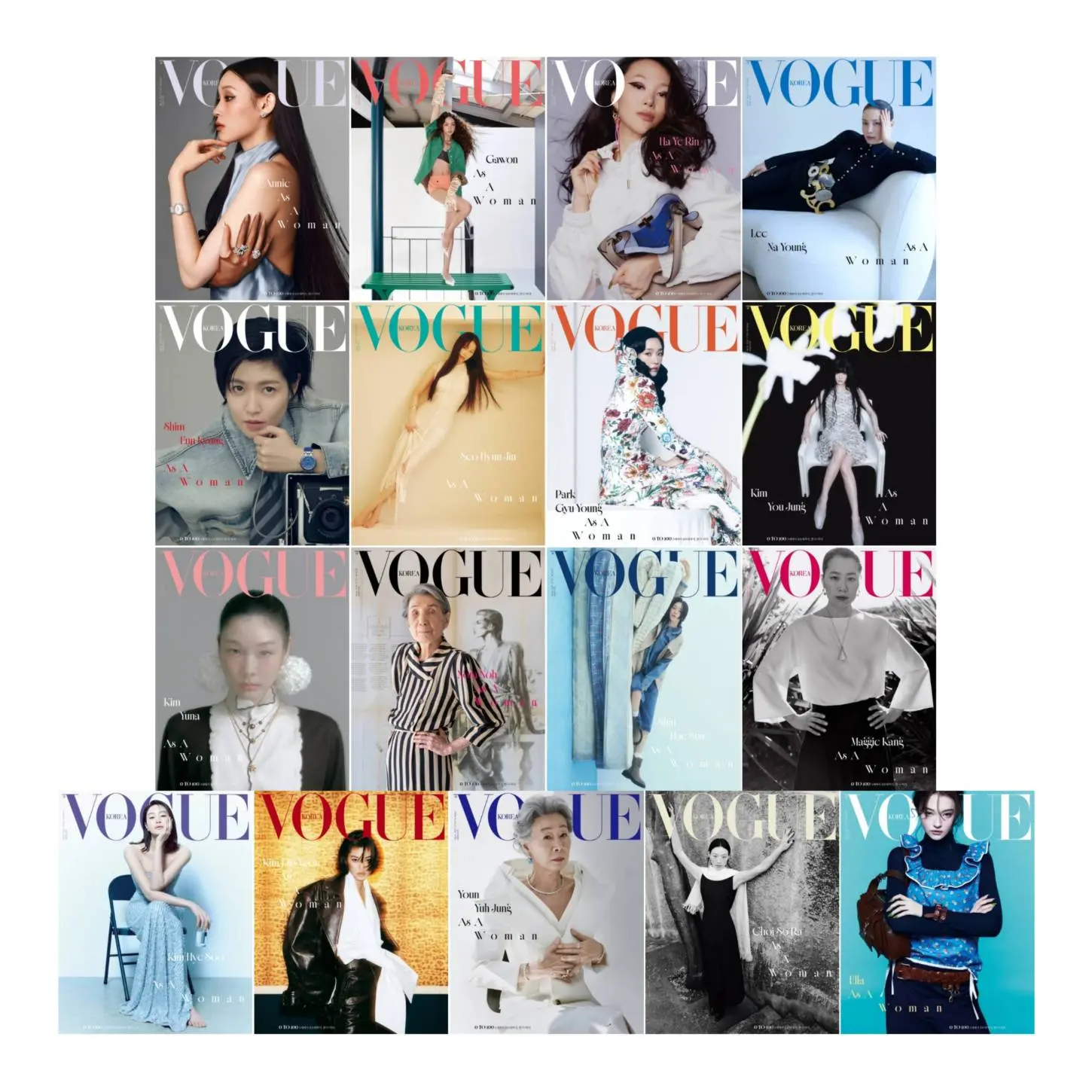 河藝璘、李奈映、沈恩敬、徐玄振、朴圭瑛、金裕貞、金妍兒、Nora Noh、申惠善