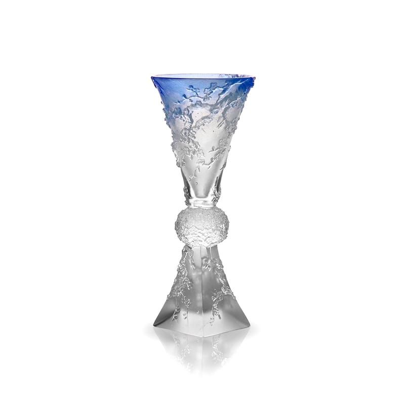 琉璃工房 LIULI 白馬杯 梅花/花器/酒杯