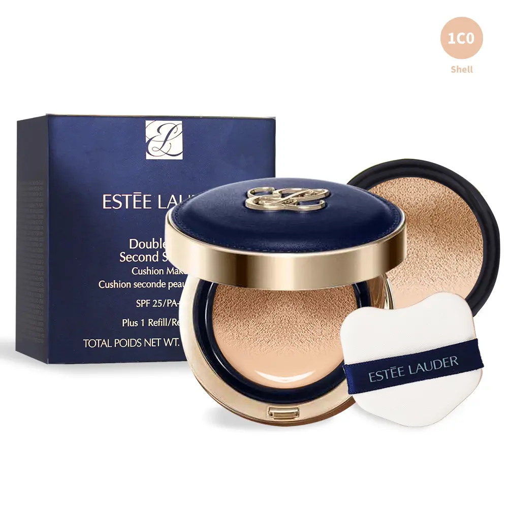 ESTEE LAUDER 雅詩蘭黛 粉持久天生美肌氣墊粉餅SPF25/PA+++(24g)-多色任選-公司貨/ #1C0