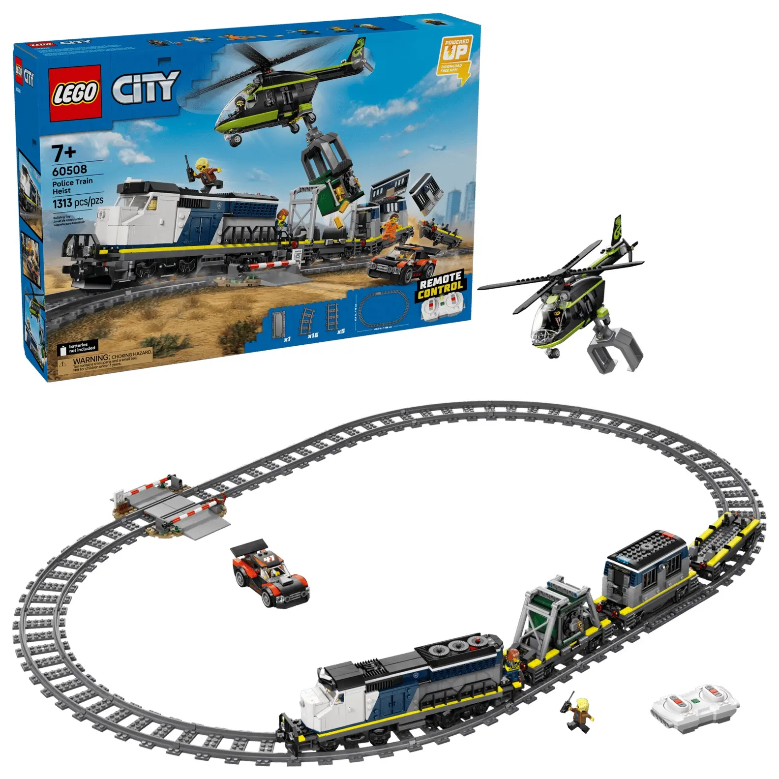 LEGO樂高積木/ CITY/ 60508/ 警察列車搶案