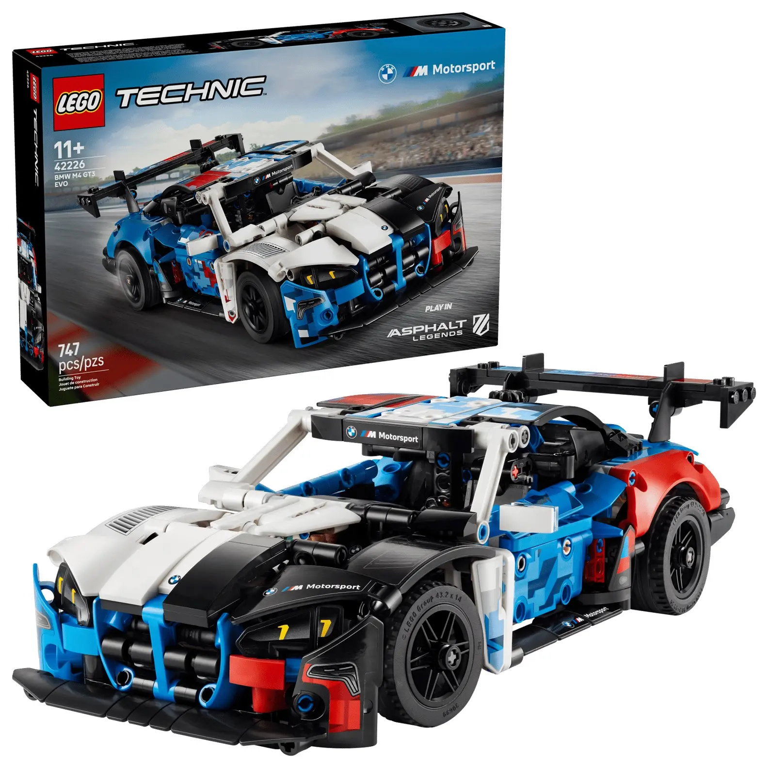 LEGO樂高積木/ 科技/ 42226/ BMW M4 GT3 EVO賽車