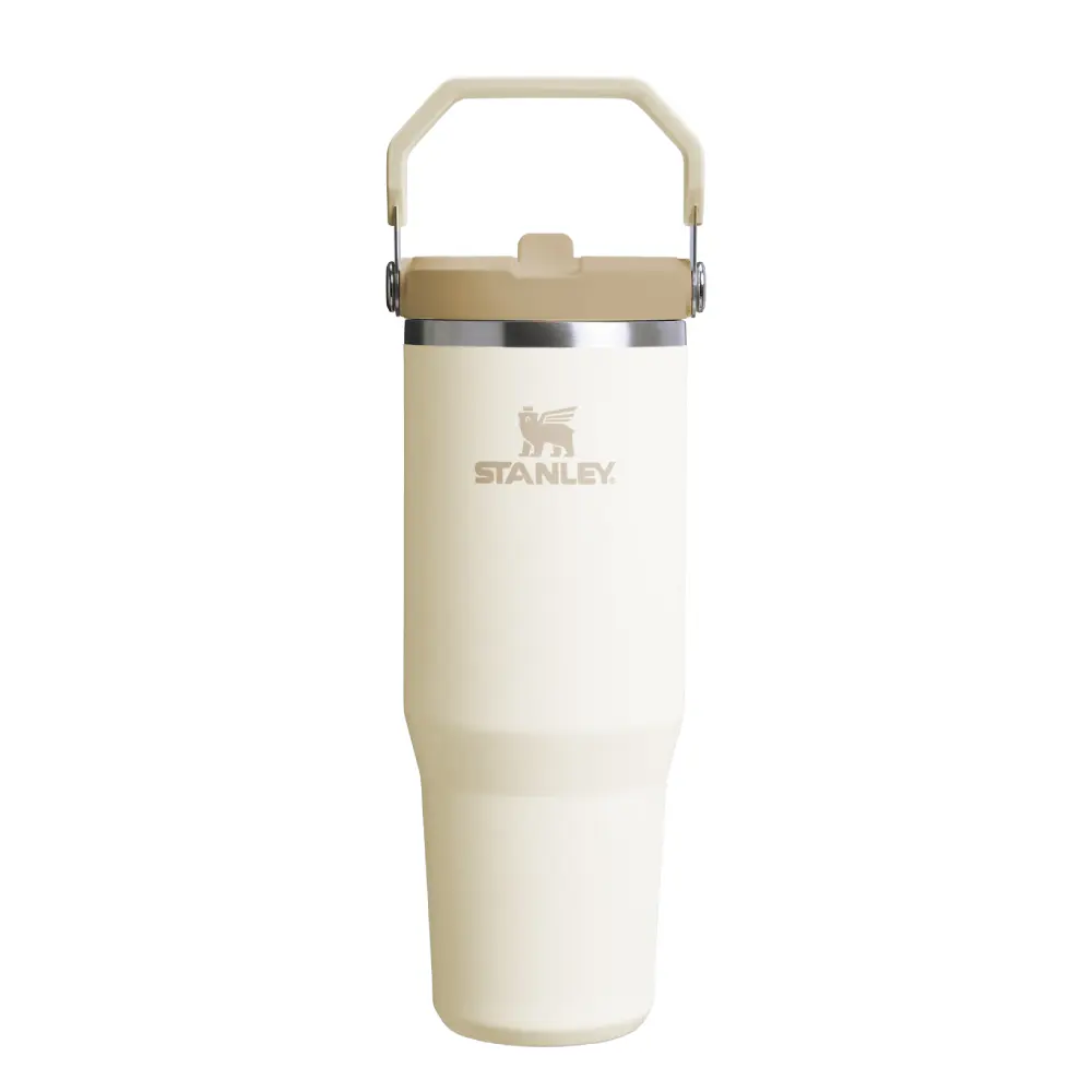 STANLEY經典系列IceFlow 手提吸管杯2.0/ 0.88L/ 象牙白