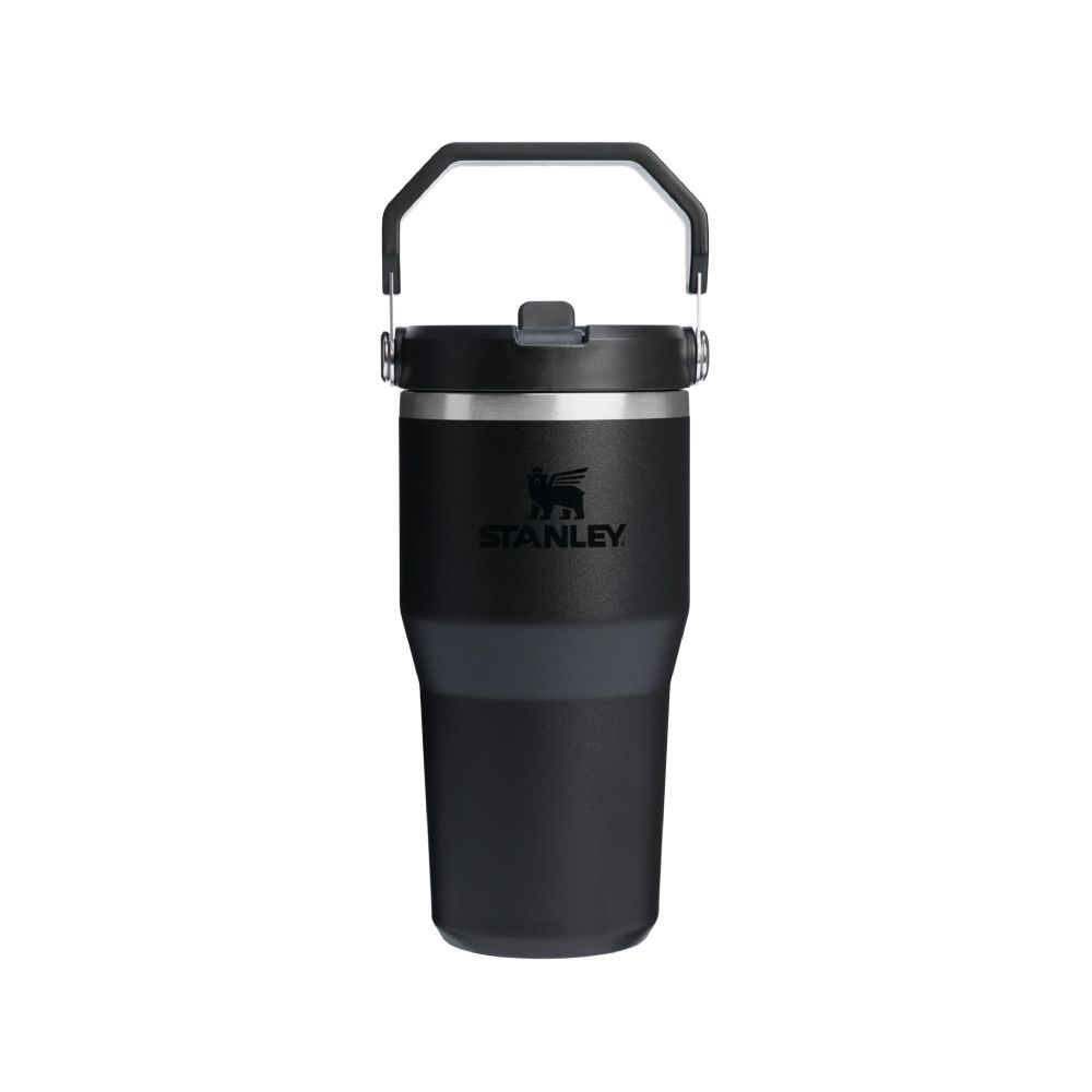 STANLEY經典系列IceFlow手提吸管杯2.0/ 0.59L/ 消光黑2.0