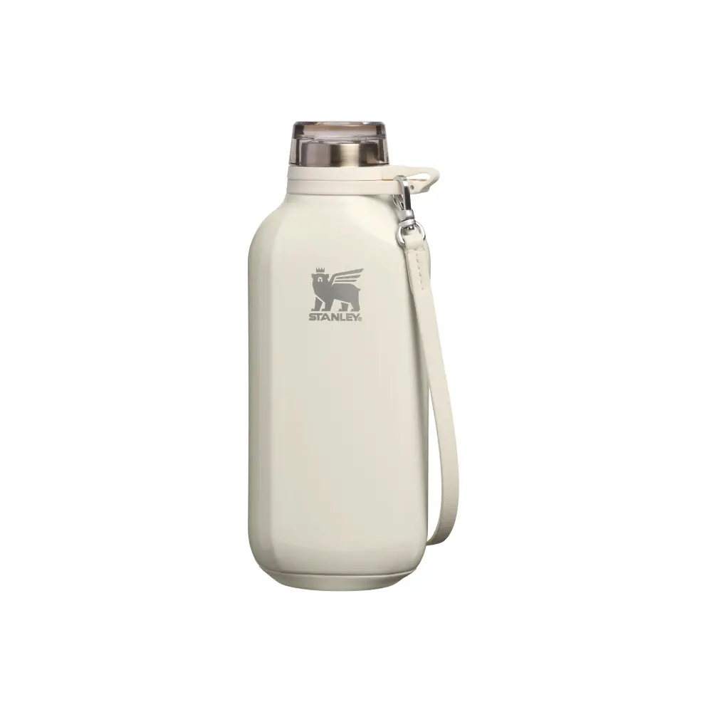 STANLEY ALL DAY系列自由掛扣隨行水壺/ 0.47L/ 光澤奶油白