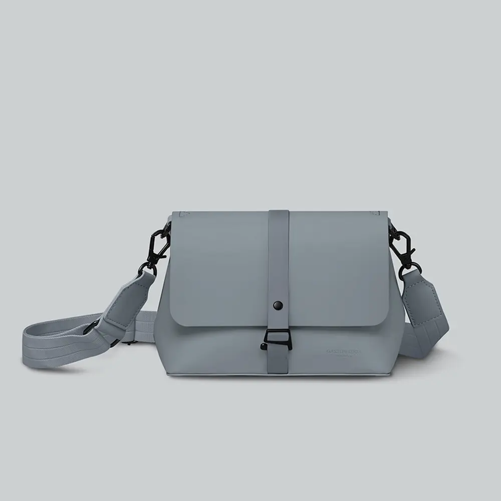 Gaston Luga Spläsh Crossbody Bag斜肩側背包/ 崗石灰