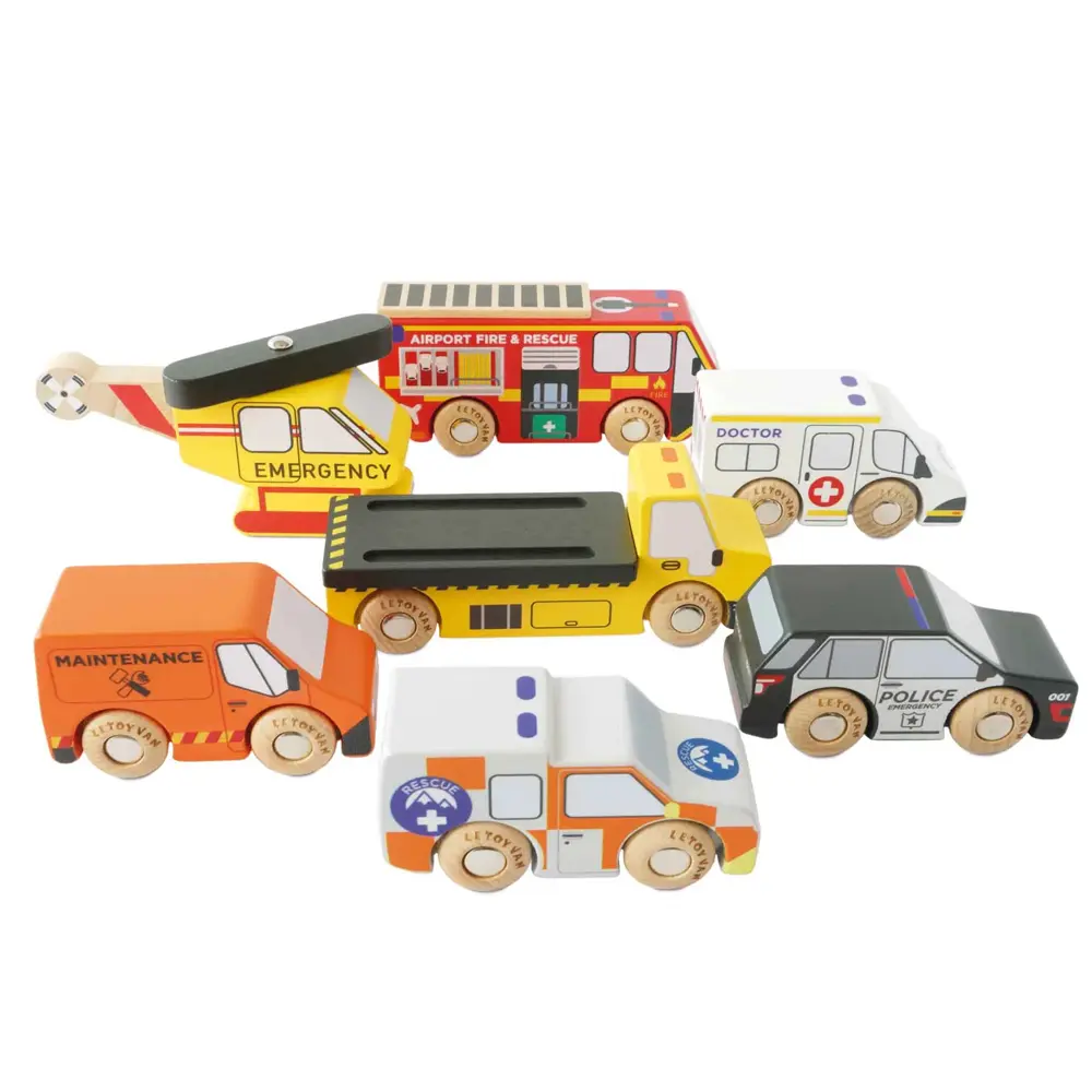 Le Toy Van急難救護大隊木質玩具組/ TV446
