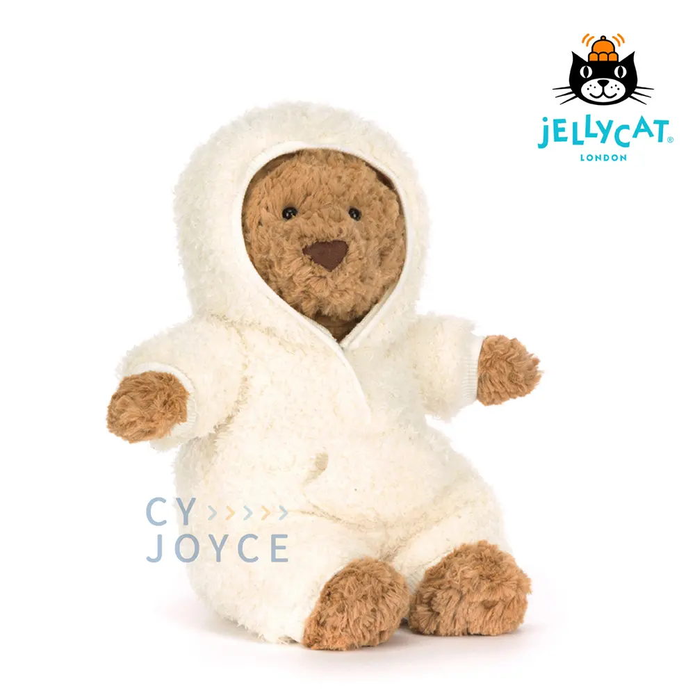 Jellycat連身睡衣巴賽羅熊/ 26cm