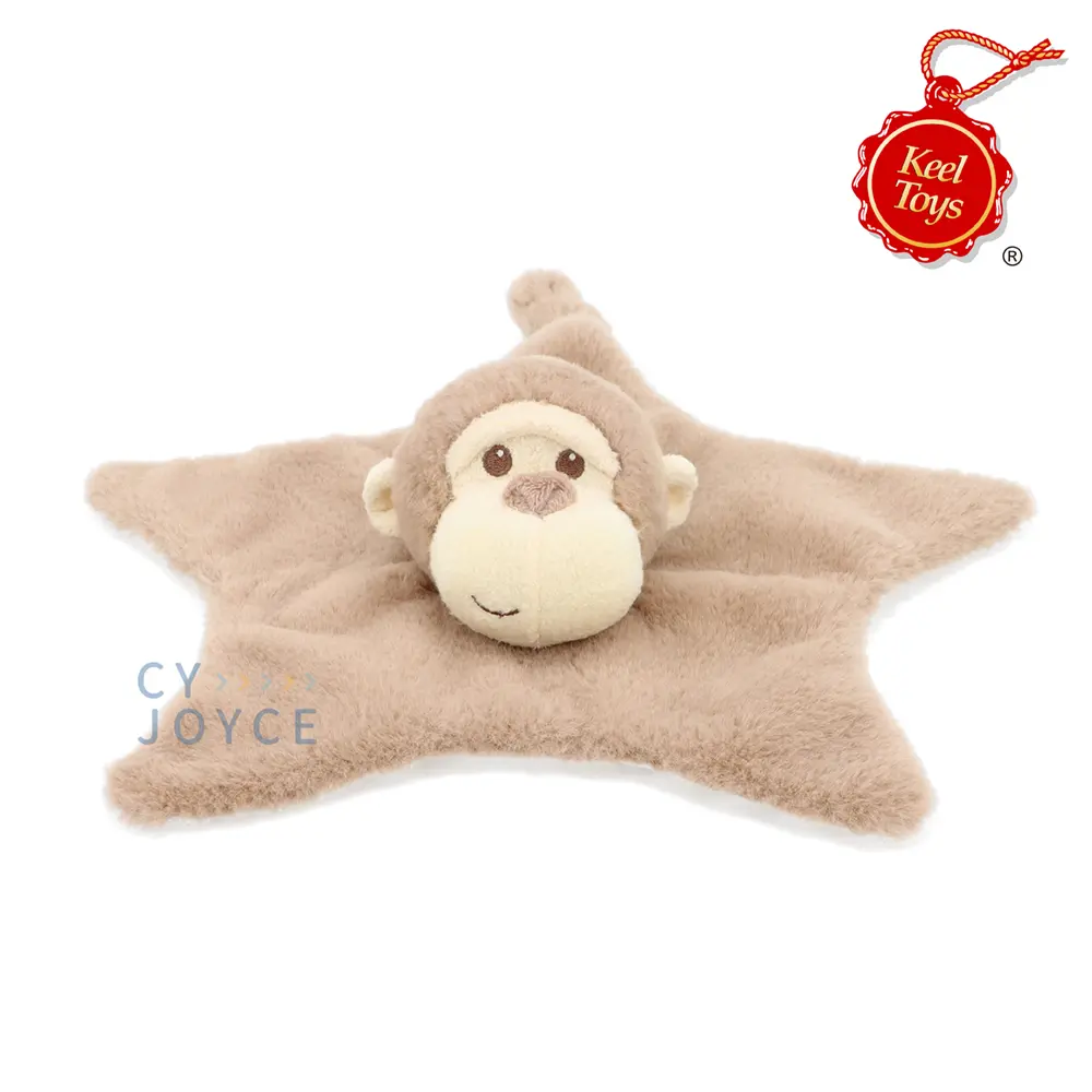 Keel Toys安撫巾小猴子/ Marcel Monkey