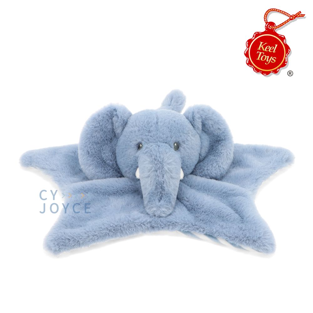 Keel Toys安撫巾大象/ Ezra Elephant