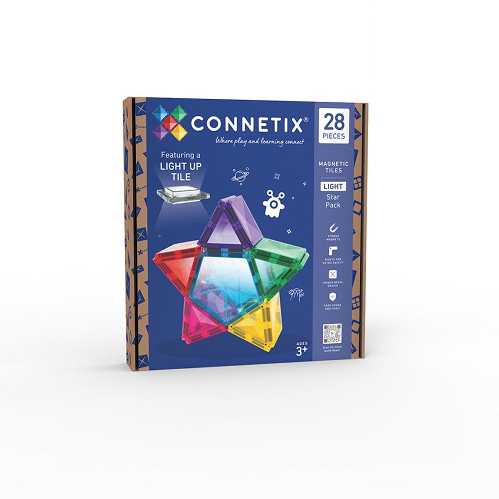 Connetix 磁樂®磁力片 / 28片 星光組合