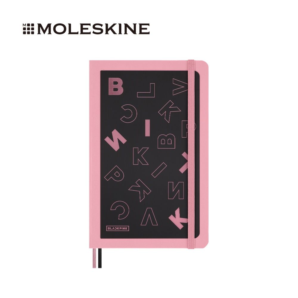 2026-27 MOLESKINE X BLACKPINK限量18個月手帳/ L型/ 內含驚喜限定照片