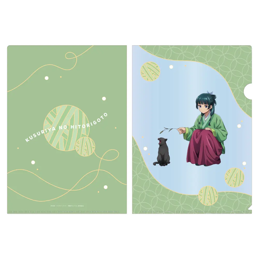 TOHO東寶藥師少女的獨語AJ2025/ 透明資料夾/ 貓貓