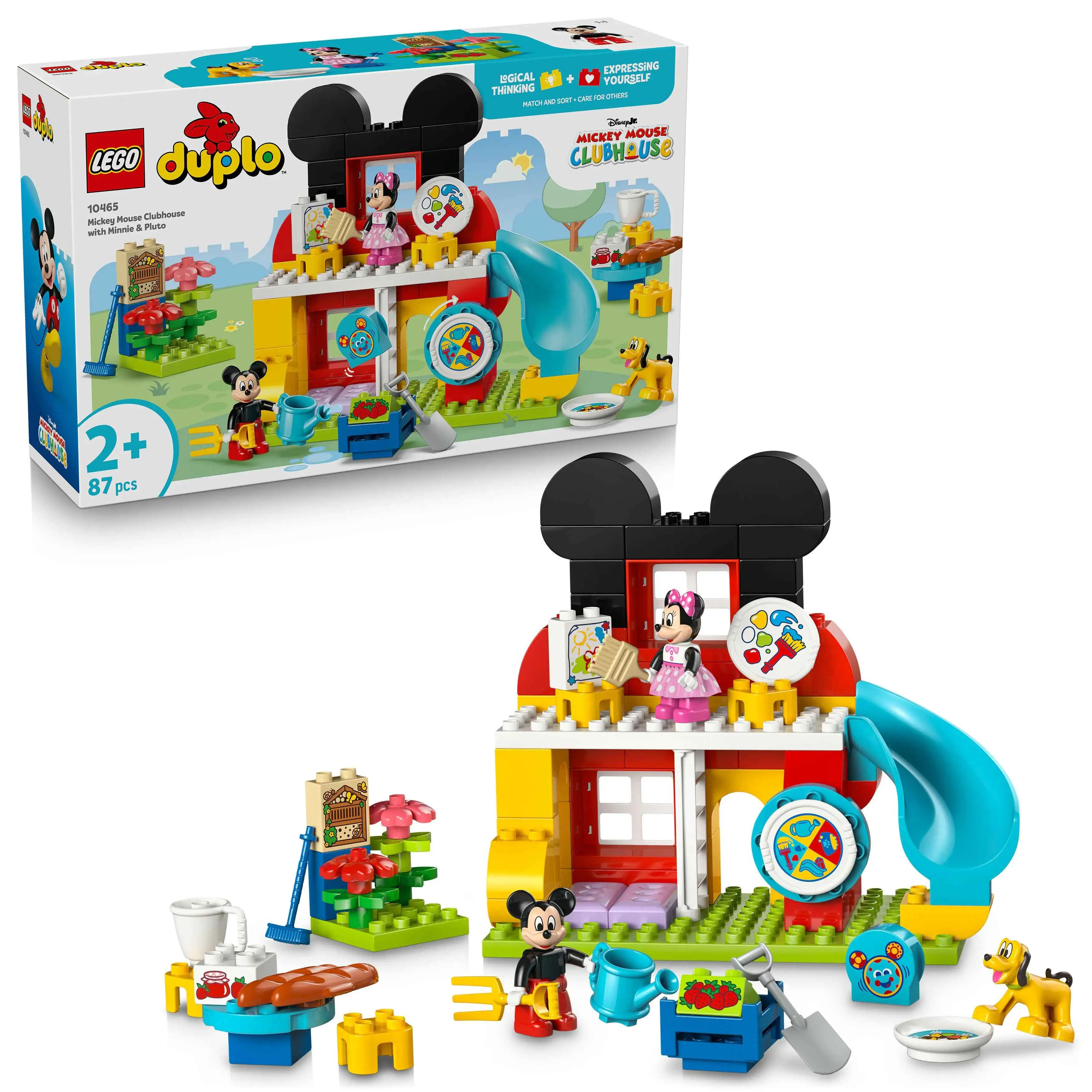 LEGO樂高積木/ 得寶/ 10465/ 米奇妙妙屋和米妮與布魯托