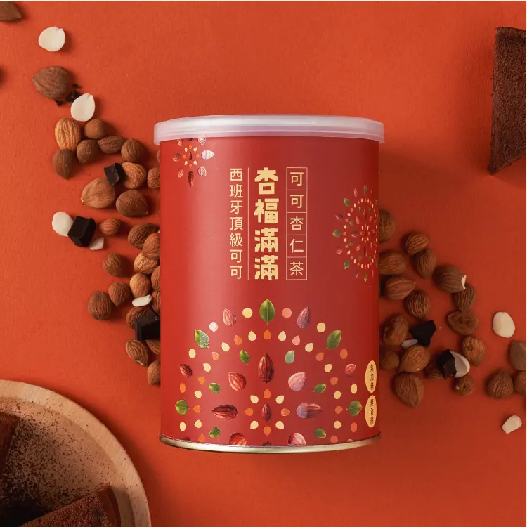享嘉Daily Enjoy杏福滿滿可可杏仁茶/ 280g/ 罐裝
