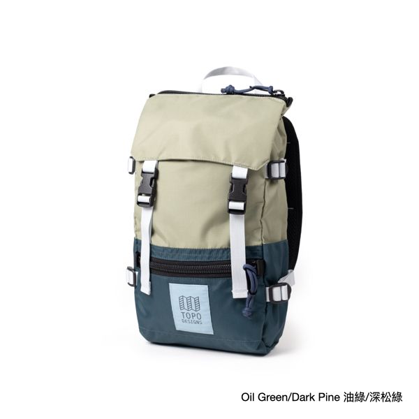 TOPO DESIGNS Rover Pack Mini迷你後背包/ 油綠/深松綠/ Oil Green/Dark Pine