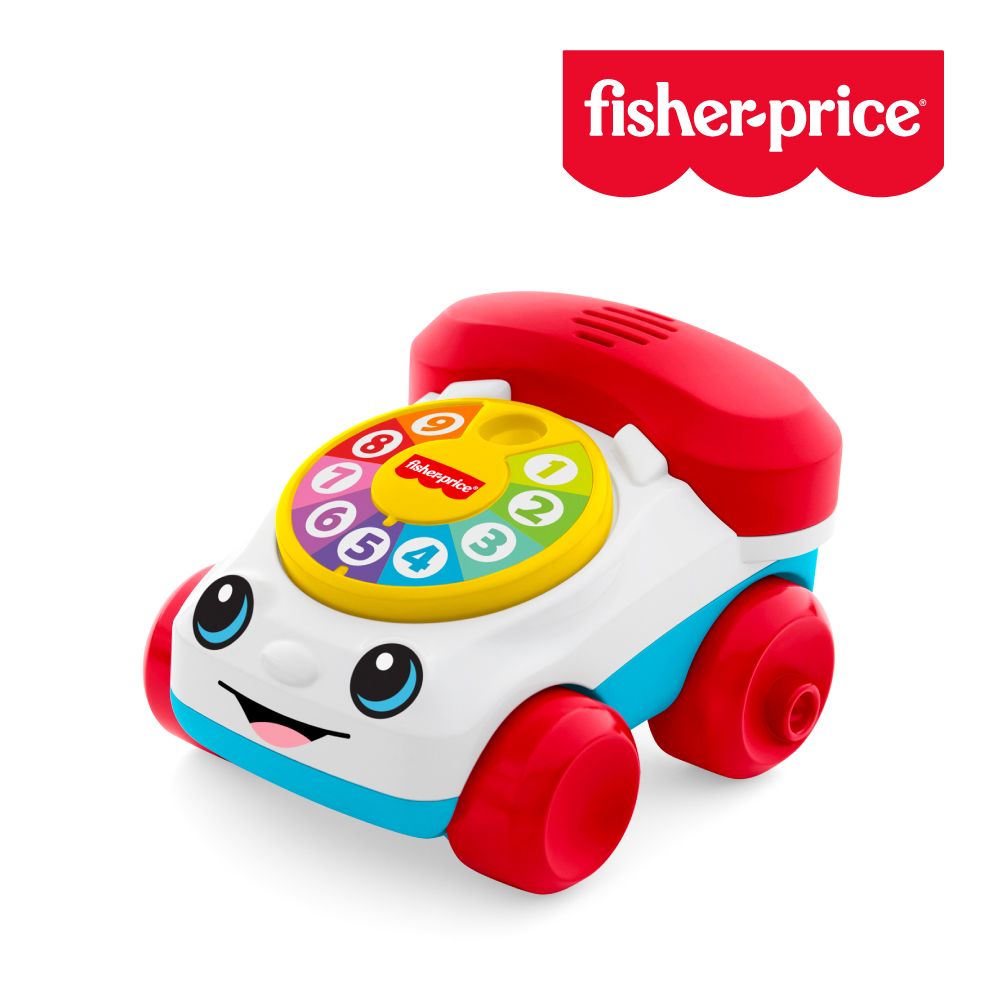 【Fisher price 費雪】經典可愛電話嚕嚕車