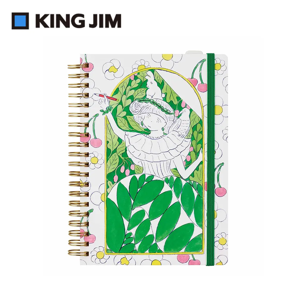 KING JIM HITOTOKI NOTE手帳筆記本 第6彈/ 線圈款/ 漫畫尺寸/ 渴望/ 北澤平祐設計款
