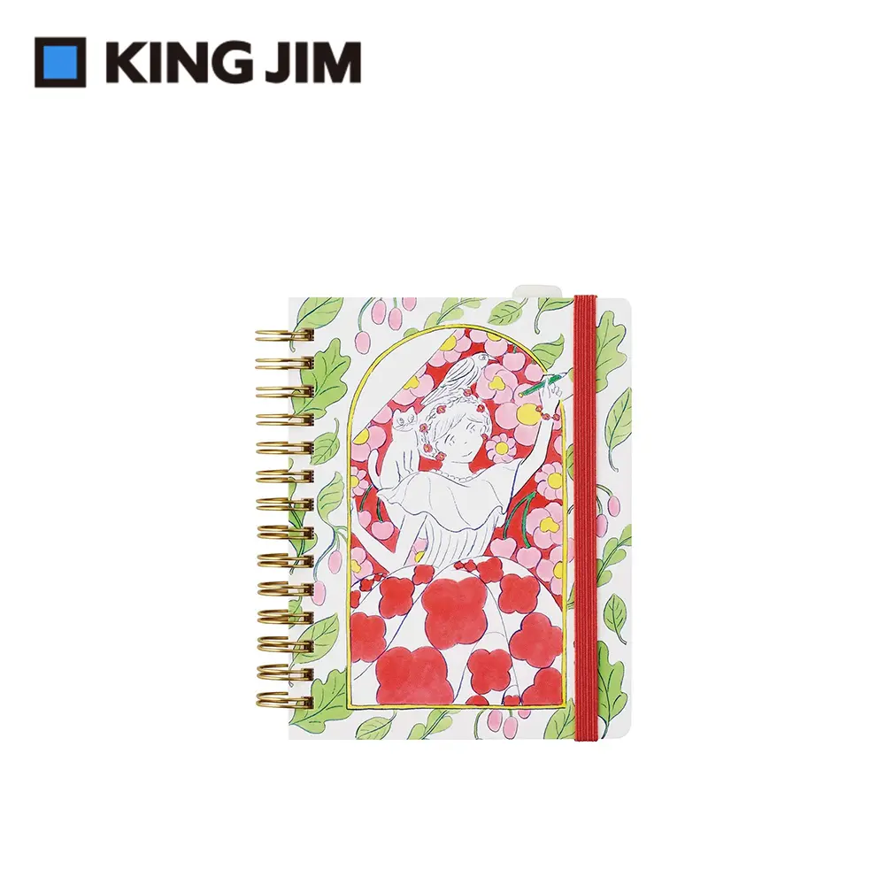 KING JIM HITOTOKI NOTE手帳筆記本 第6彈/ 線圈款/ 護照尺寸/ 渴望/ 北澤平祐設計款