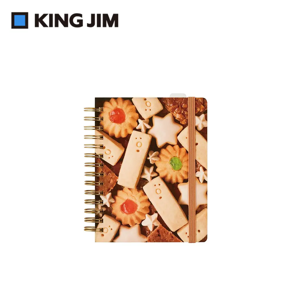 KING JIM HITOTOKI NOTE手帳筆記本 第6彈/ 線圈款/ 護照尺寸/ 零食/ oyaMADE設計款