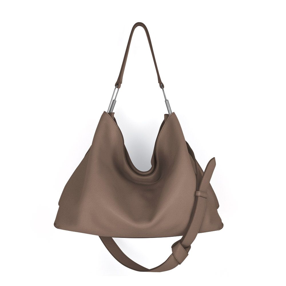 Darker Than Black Bags/Valley Hobo Bag 軟包/ 枯橡棕