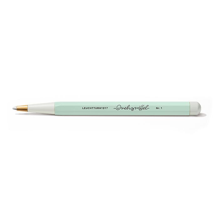 德國 LEUCHTTURM1917 Drehgriffel 鋼珠筆/ 黑色筆芯/ 薄荷綠