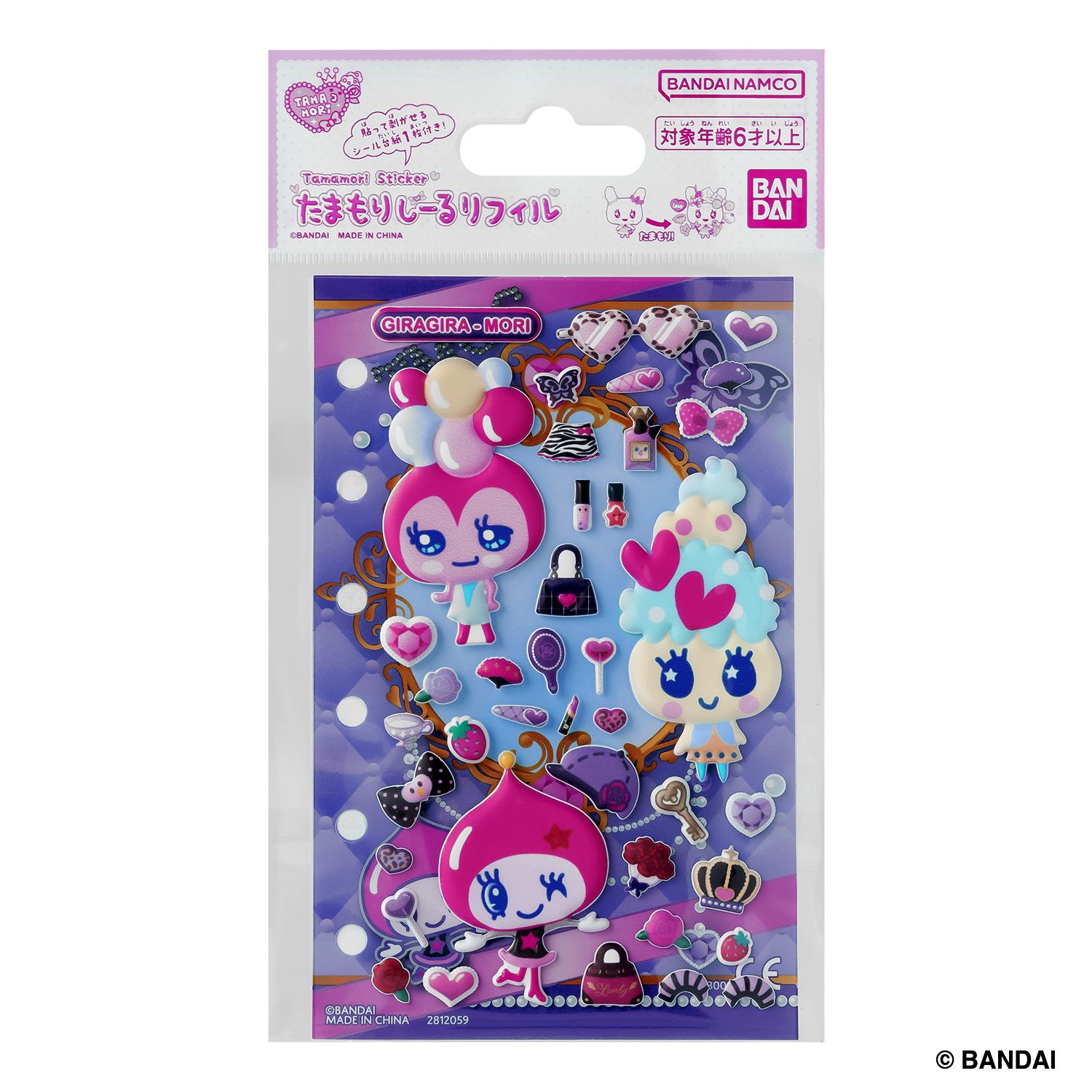 Tamagotchi塔麻歌子貼紙包/ 閃耀森林