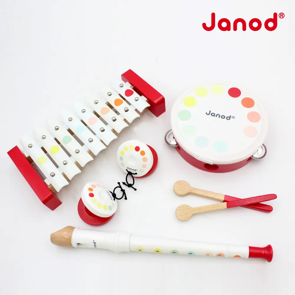 Janod音樂好好玩/ 樂器四件組