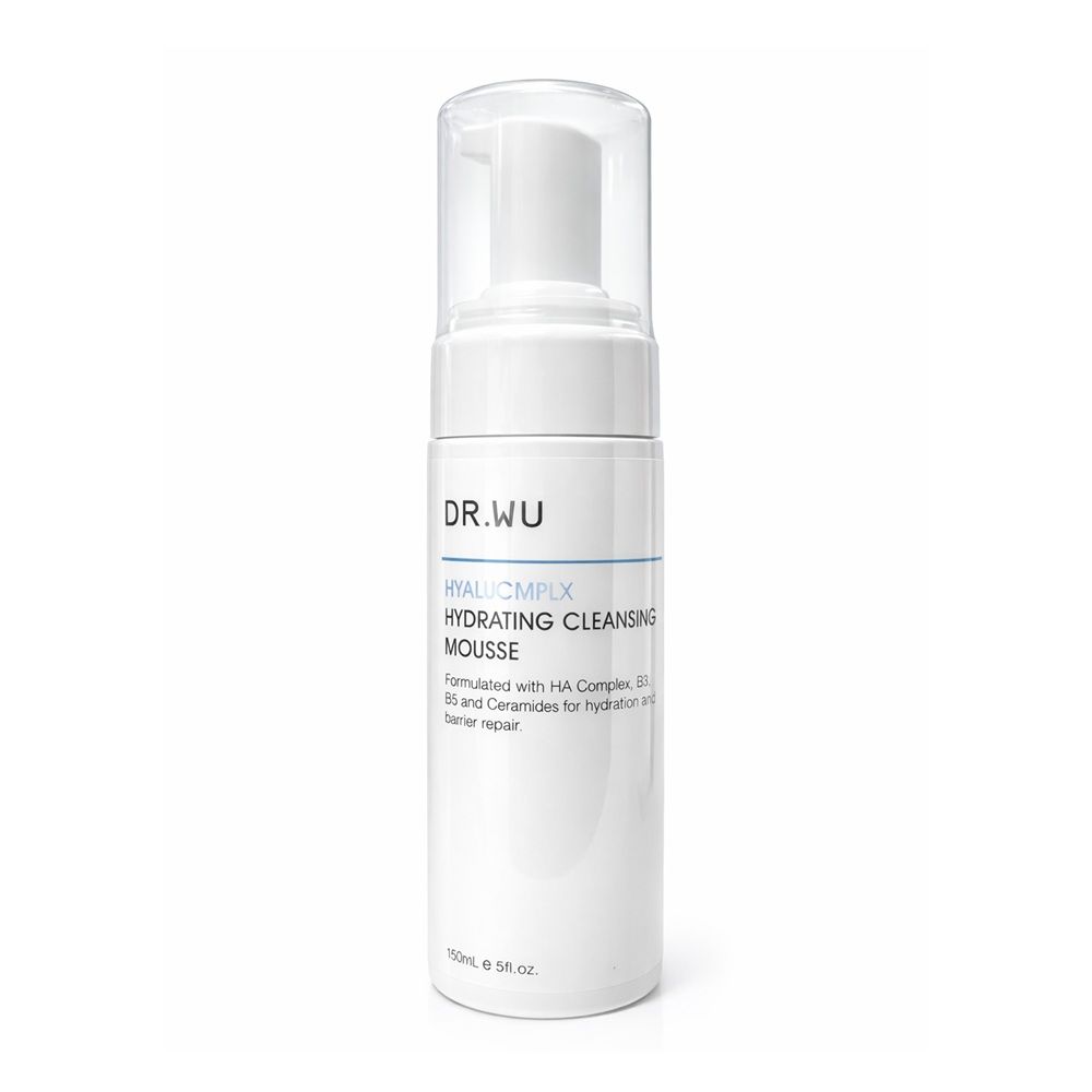 【DR.WU 達爾膚】玻尿酸保濕潔顏慕斯 150ml 公司貨