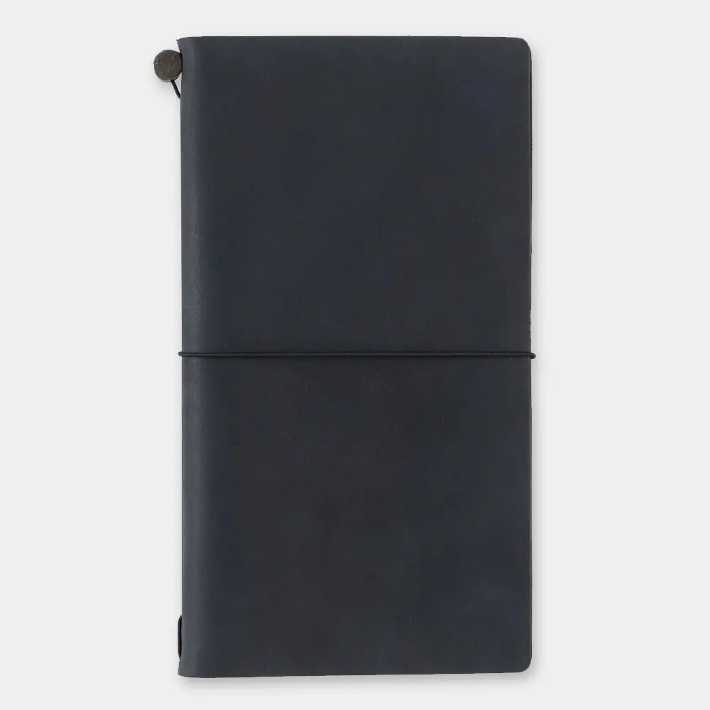 日本 TRAVELER'S COMPANY TRAVELER'S notebook 牛皮旅人手帳組/ 黑