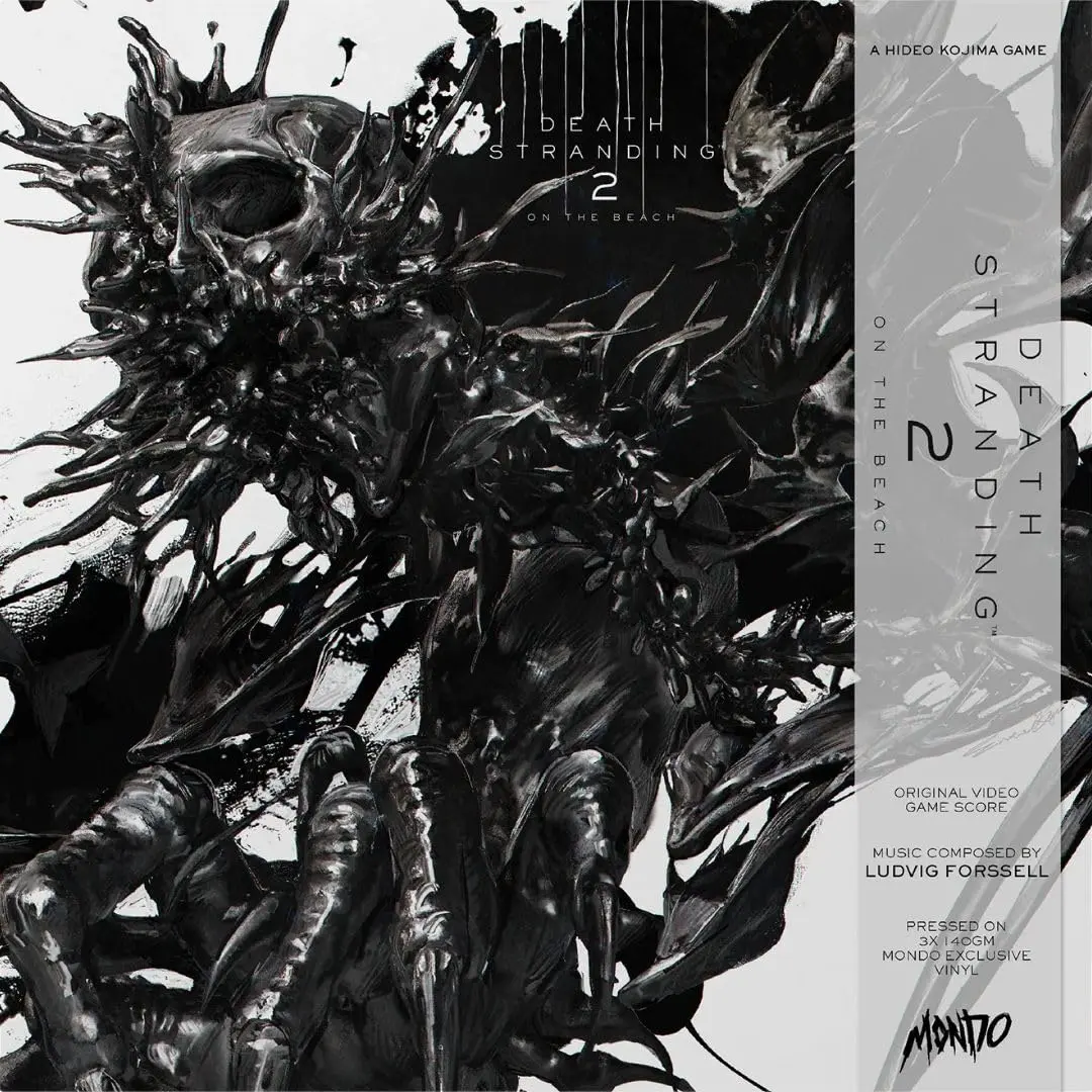 Death Stranding 2: On The Beach (3LP/Black with Bone Swirl/with Gray Swirl/Zoetrope Vinyl)