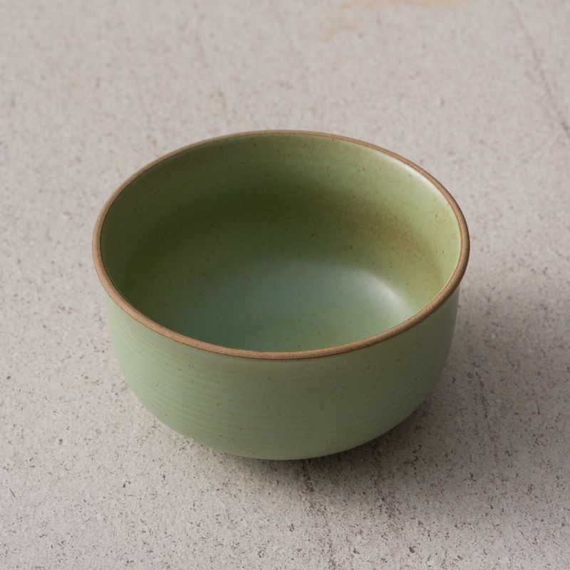 WAGA旋紋漣漪13cm陶瓷碗/ 綠/ 單品