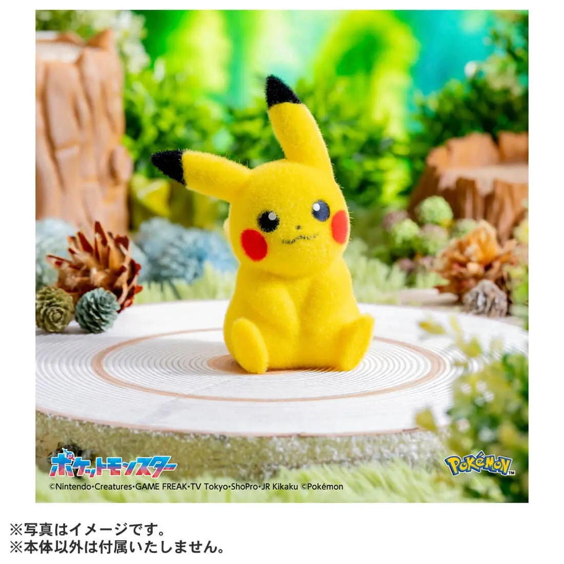 Pokemon寶可夢30週年紀念/ 掌心大小的皮卡丘Poke-fuwa