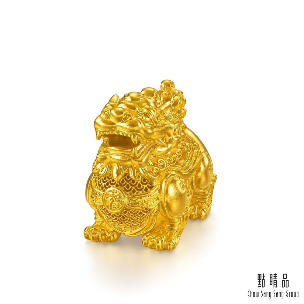 點睛品 招財貔貅 黃金擺件