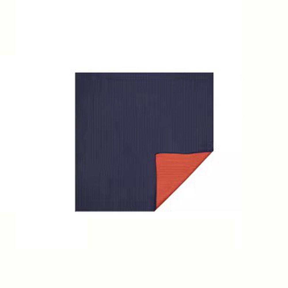 日本霜山 和風雙色純棉包袱巾/餐墊/便當包巾-55x55cm-3入/ 黑紫/橘
