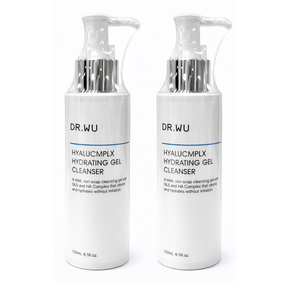 【DR.WU 達爾膚】玻尿酸保濕潔顏凝露150ml 兩入組 公司貨