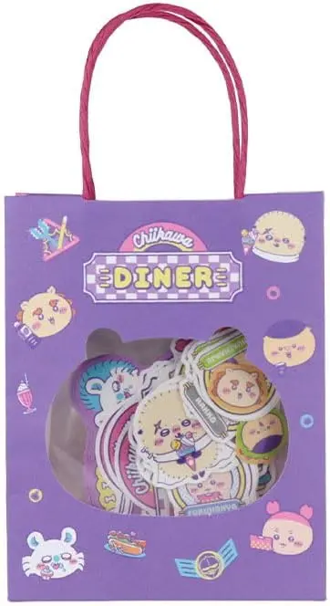 sun-star Paper Bag紙袋貼紙/ 吉伊卡哇/ 晚餐/ 80年代美式餐廳