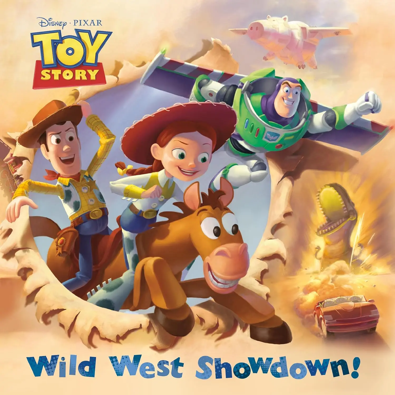 《玩具總動員5》全彩繪本🧸Wild West Showdown!