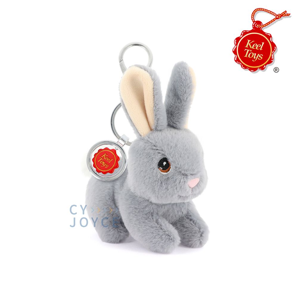 Keel Toys小兔子吊飾/鑰匙圈