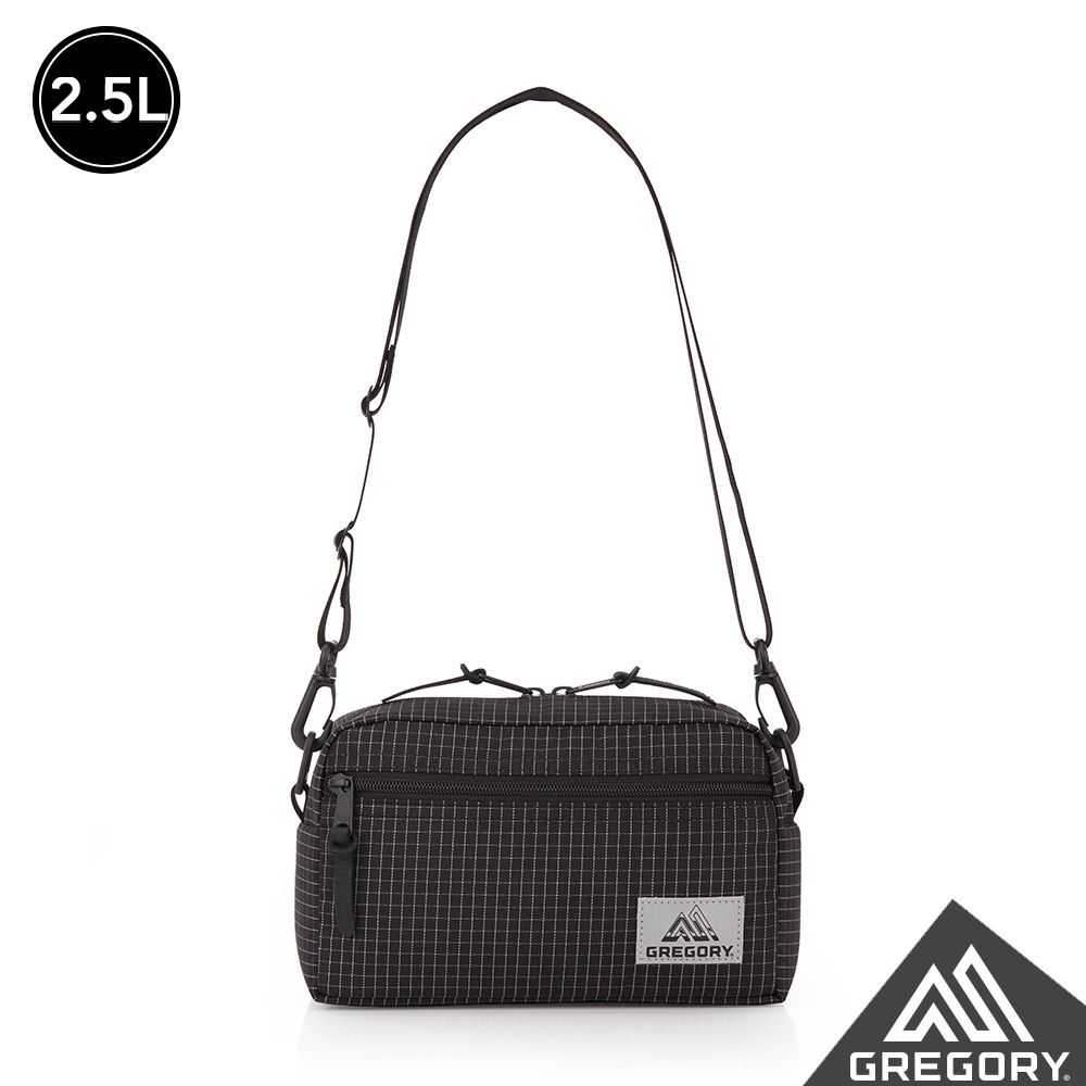 GREGORY 2.5L Pad Shld Pouch斜背包/ 夜光黑