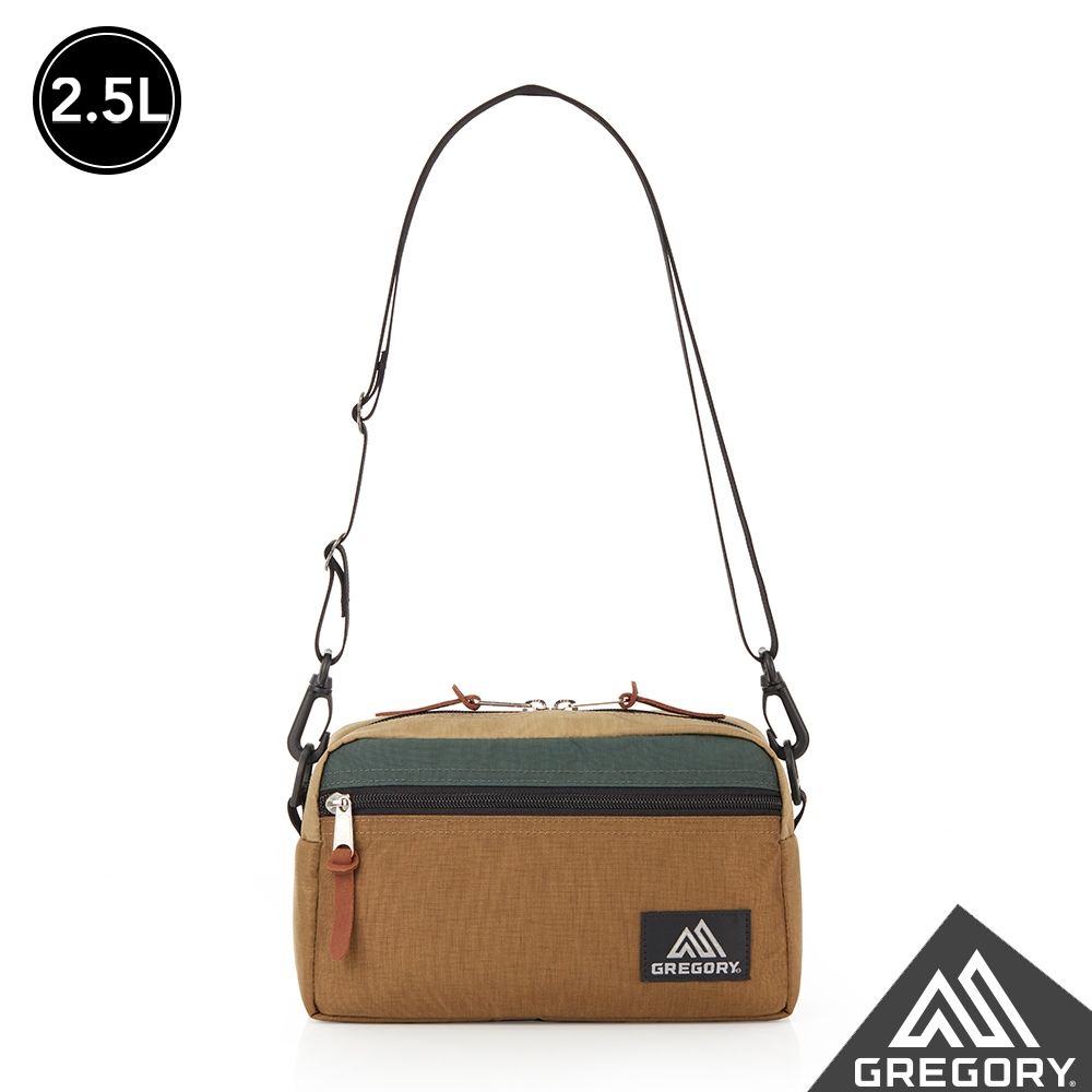 GREGORY 2.5L Pad Shld Pouch斜背包/ 木屋褐