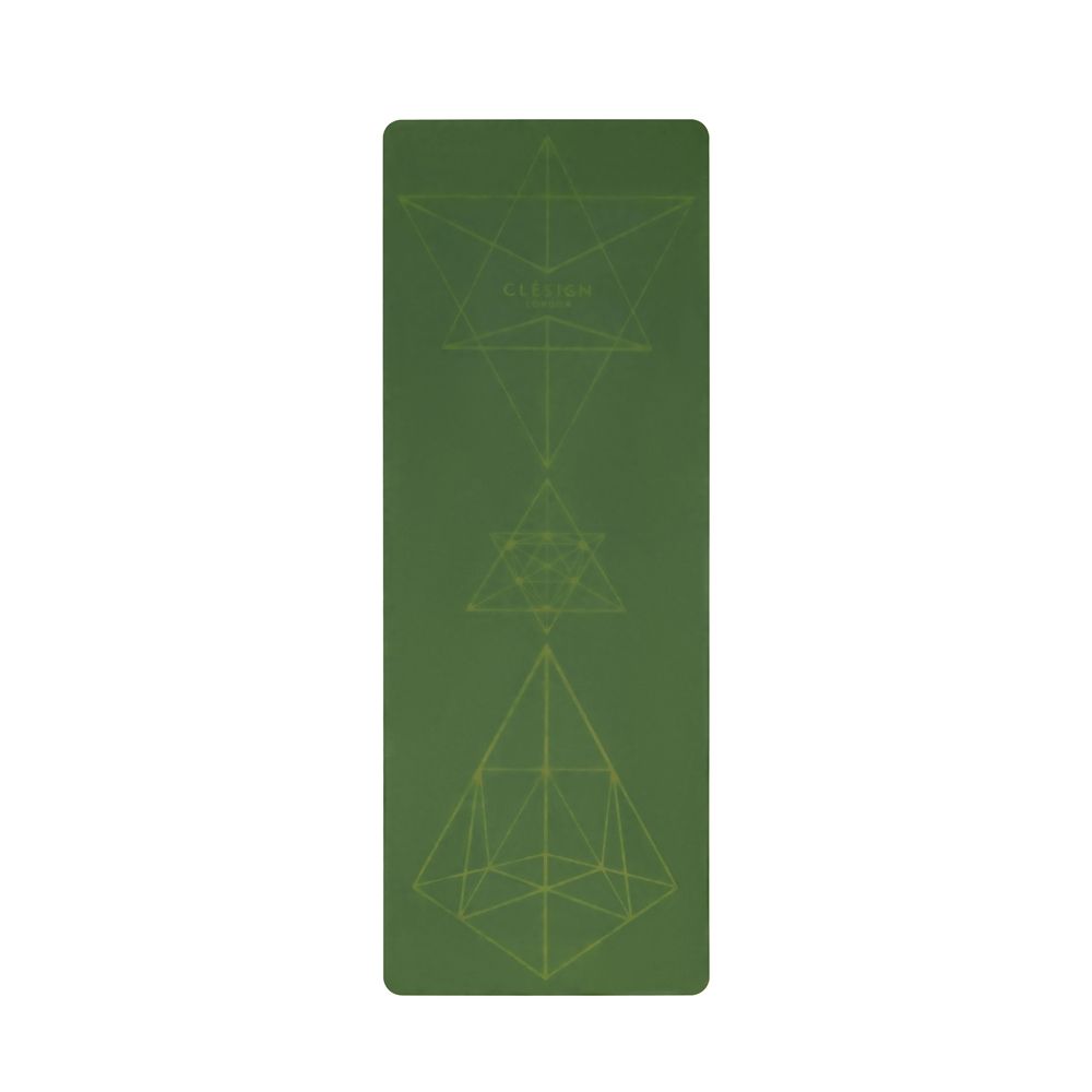 【Clesign】COCO Diamond Mat 瑜珈墊 4.5mm - Polaris Green