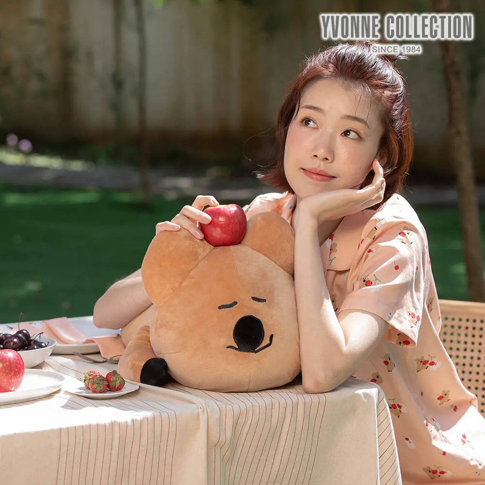 春日呆萌町✨YVONNE COLLECTION DINOTAENG QUOKKA 趴姿抱枕