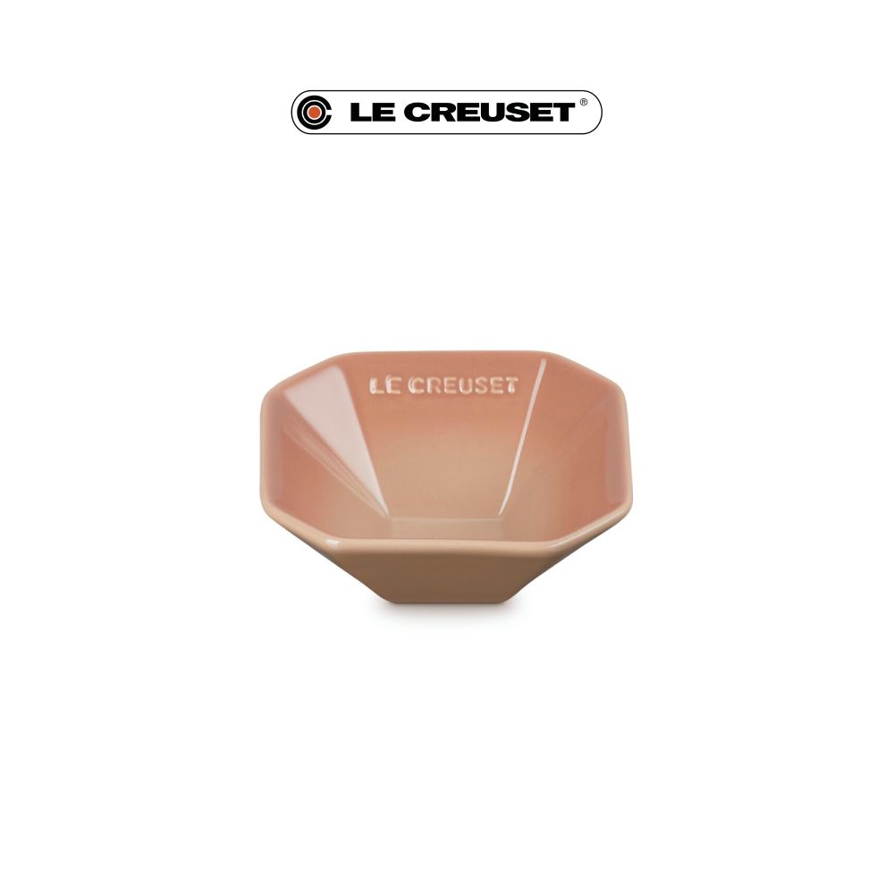 LE CREUSET瓷器八角碟/ 12cm/ 卡布奇諾