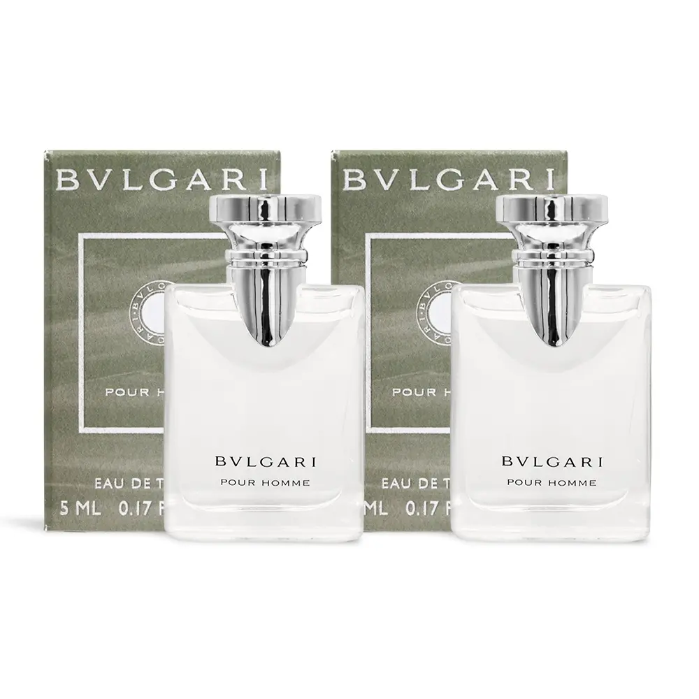 BVLGARI 寶格麗 大吉嶺中性淡香水(5ml)X2-新版-公司貨