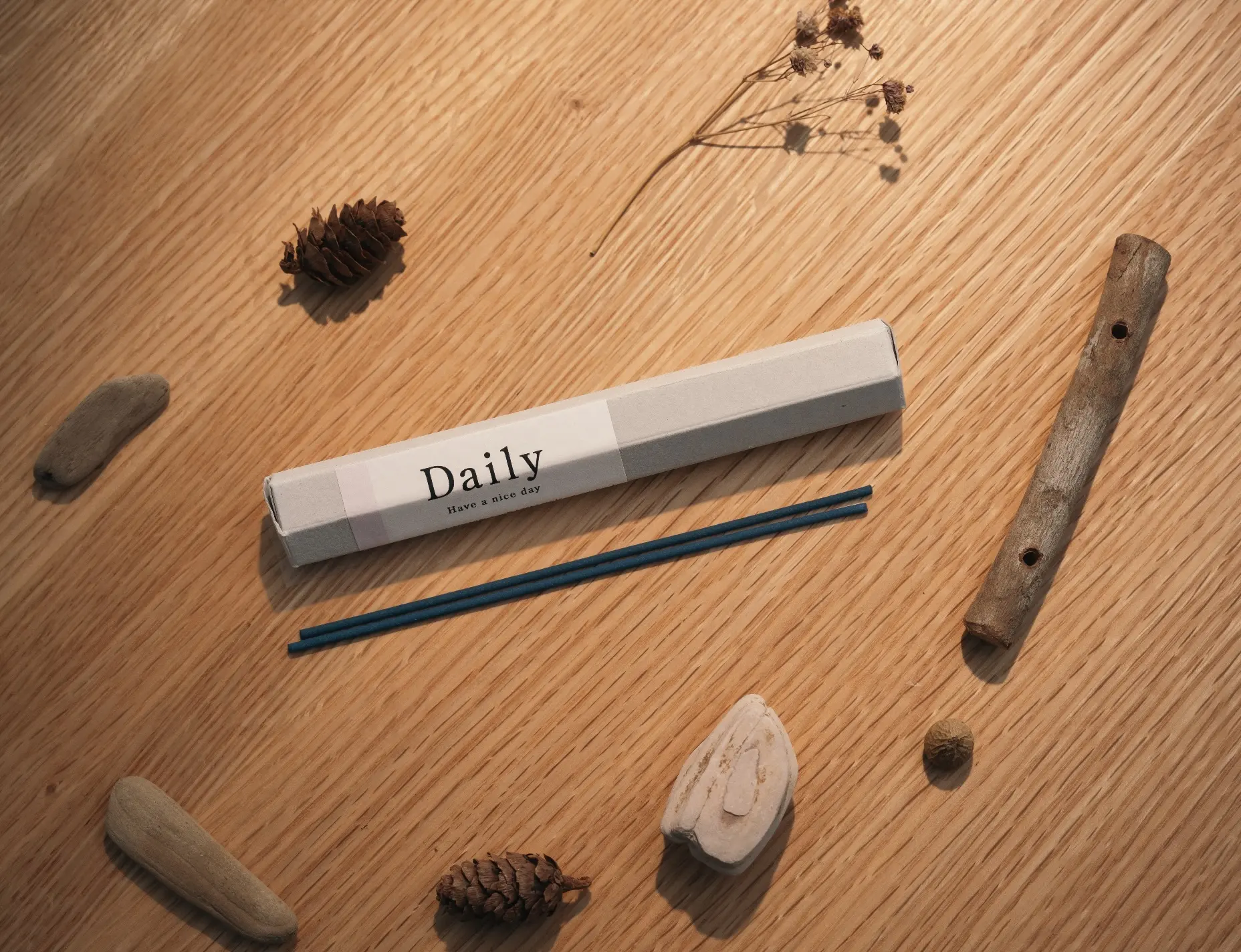 香氣細膩穩定➤Daily淡路島線香/ 薰衣草/ 45入