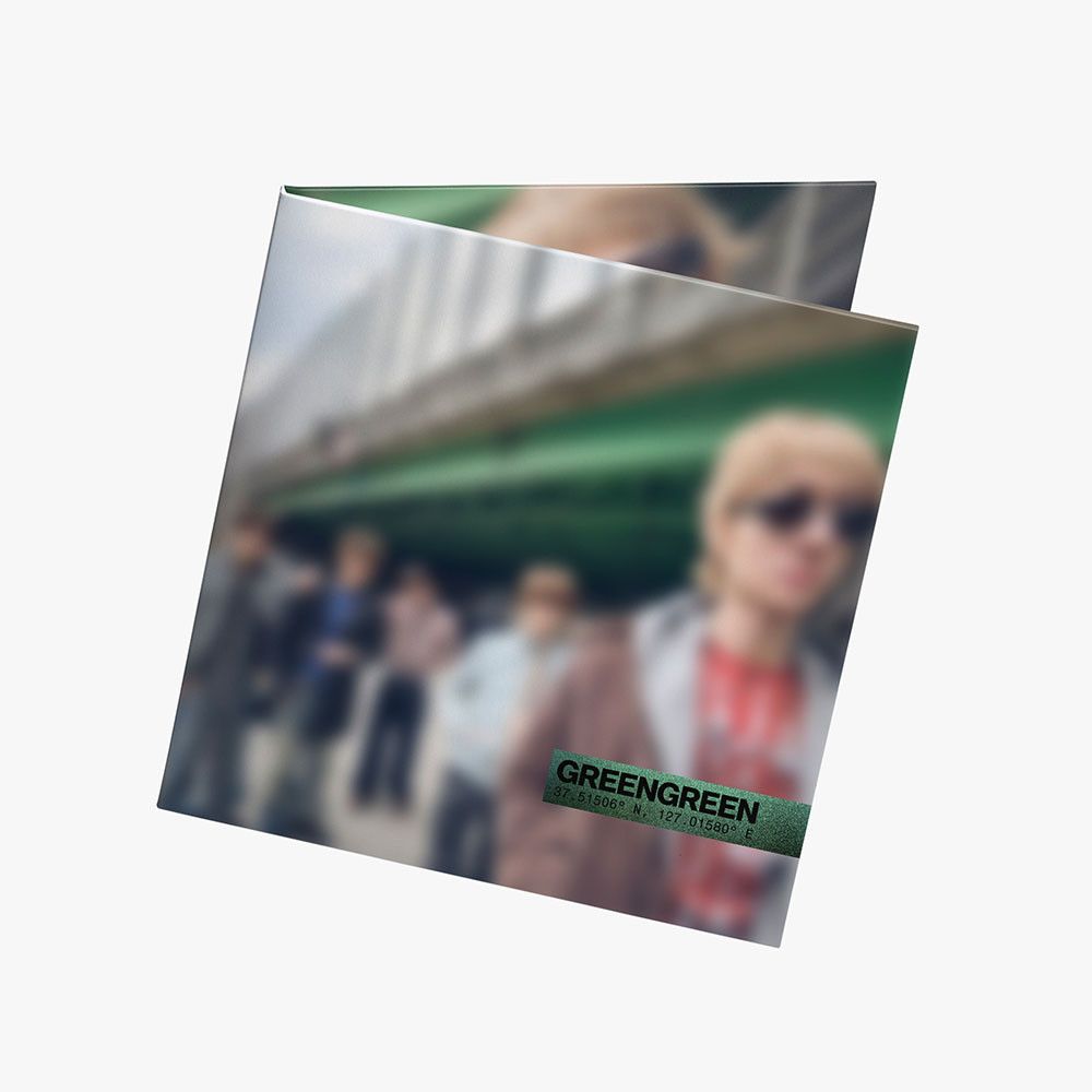 GREENGREEN (韓國進口限量45轉綠色彩膠)