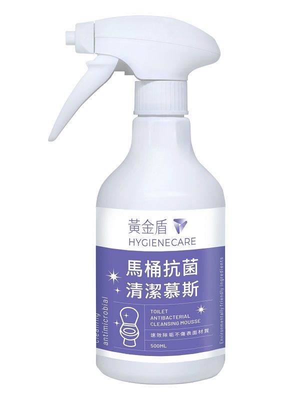 黃金盾馬桶抗菌清潔慕斯