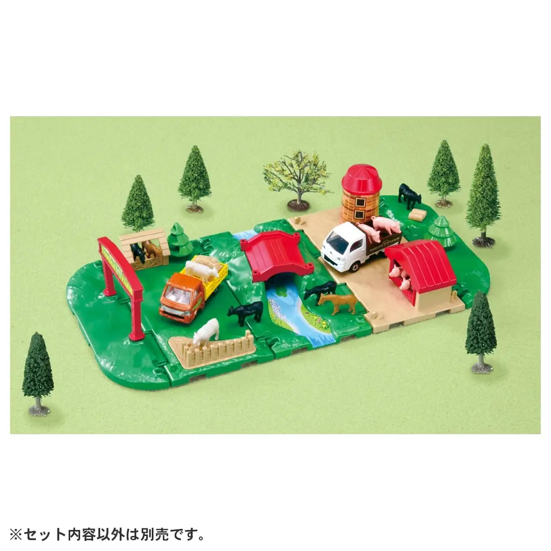 TOMICA新城鎮/ 農場組/ 附小車