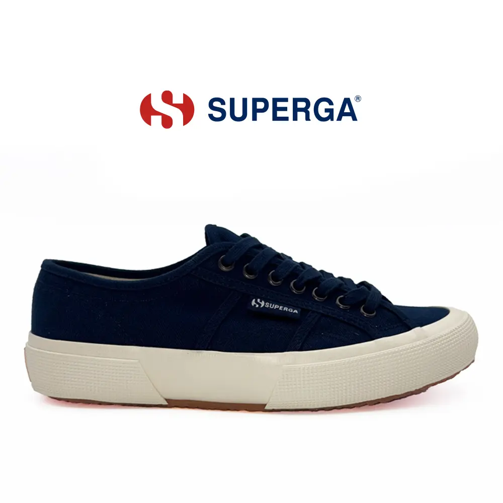 【SUPERGA】男鞋 2750 OG HERRINGBONE (S8127TW-A2F)/ 深藍色/ 44